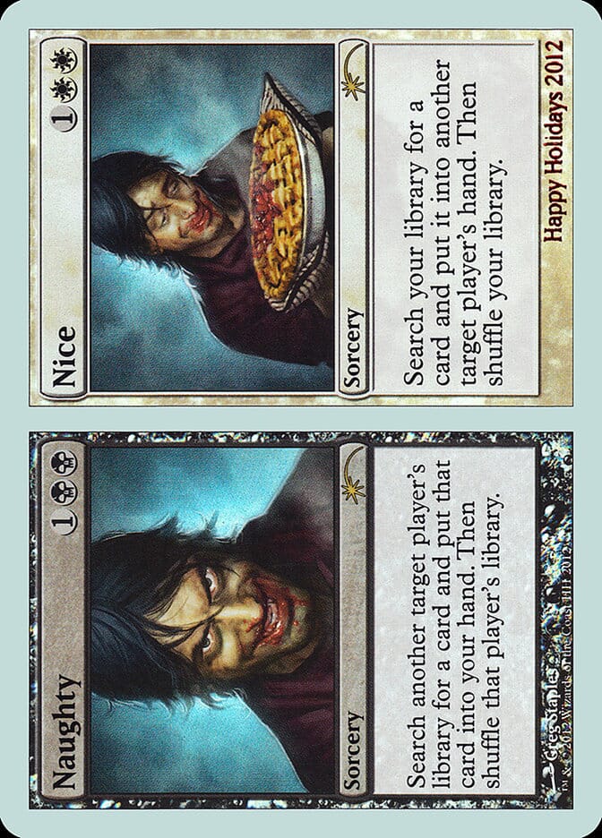 Naughty // Nice [Happy Holidays] MTG Single Magic: The Gathering  | Multizone: Comics And Games