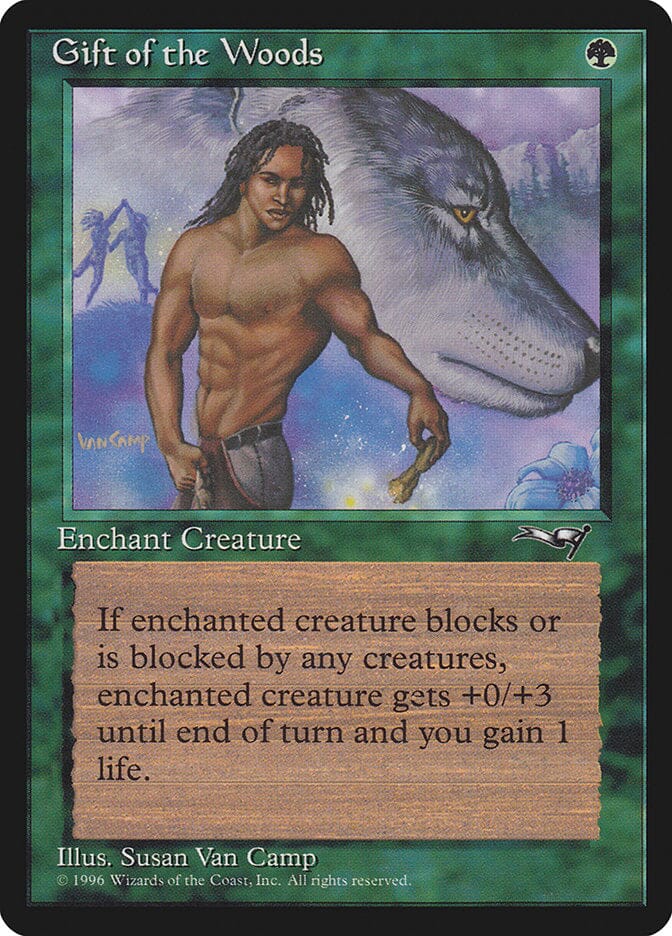 Gift of the Woods (Wolf) [Alliances] MTG Single Magic: The Gathering  | Multizone: Comics And Games