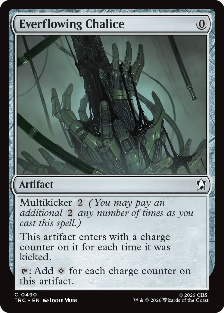 Everflowing Chalice (Surge Foil) [Star Trek Commander] MTG Single Magic: The Gathering  | Multizone: Comics And Games