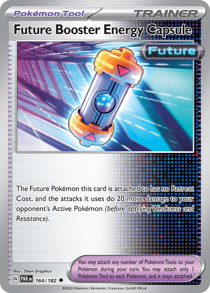 Future Booster Energy Capsule (164/182) [Scarlet & Violet: Paradox Rift] Pokemon Single Pokémon  | Multizone: Comics And Games