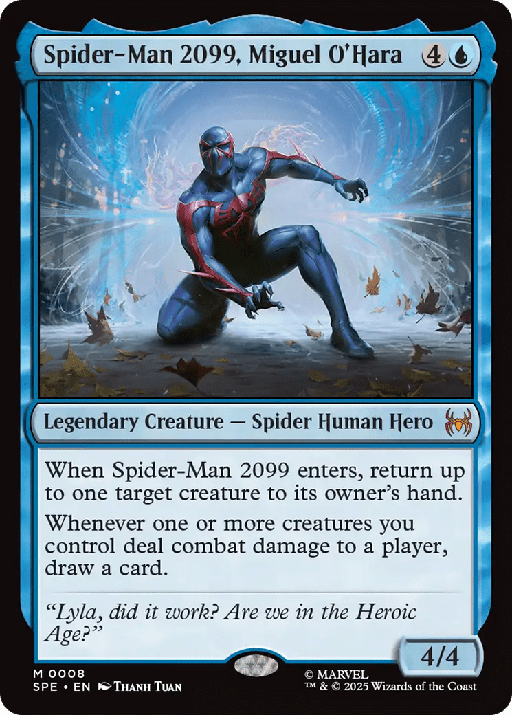 Spider-Man 2099, Miguel O'Hara [Marvel's Spider-Man: Eternal-Legal] MTG Single Magic: The Gathering  | Multizone: Comics And Games