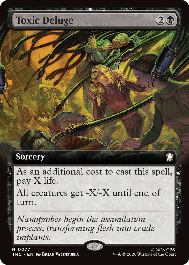 Toxic Deluge (Extended Art) [Star Trek Commander] MTG Single Magic: The Gathering  | Multizone: Comics And Games