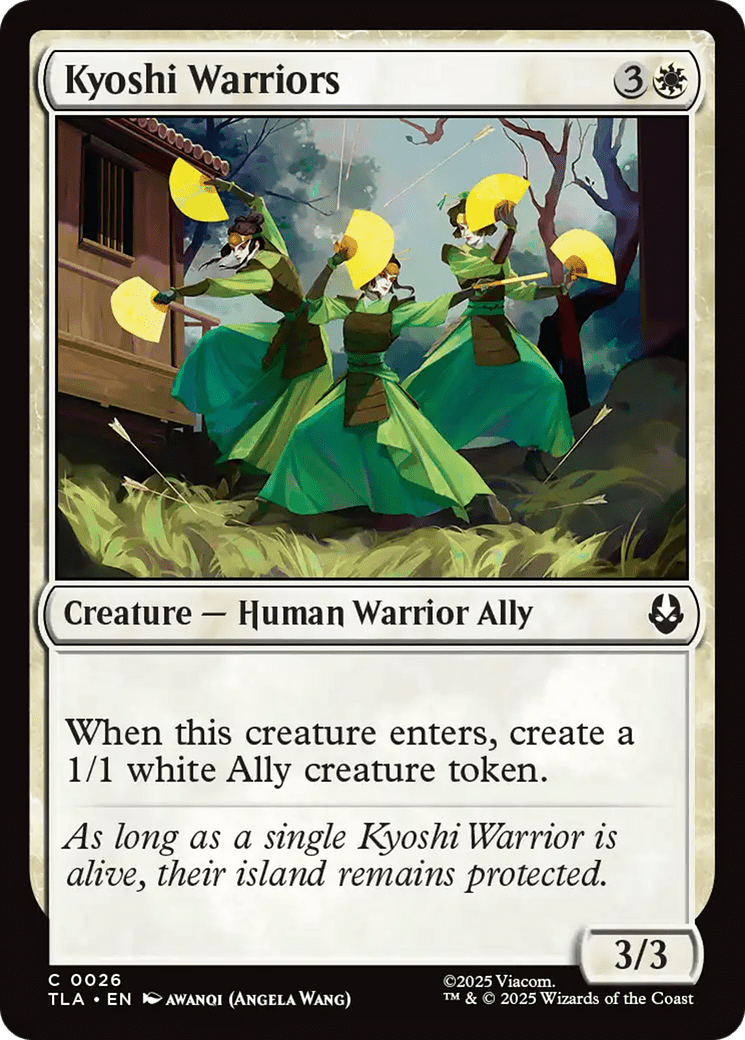 Kyoshi Warriors [Avatar: The Last Airbender] MTG Single Magic: The Gathering  | Multizone: Comics And Games