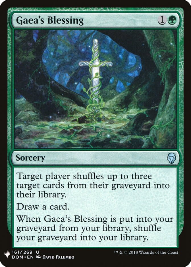 Gaea's Blessing [Mystery Booster] MTG Single Magic: The Gathering  | Multizone: Comics And Games