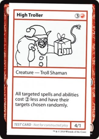 High Troller (2021 Edition) [Mystery Booster Playtest Cards] MTG Single Magic: The Gathering  | Multizone: Comics And Games
