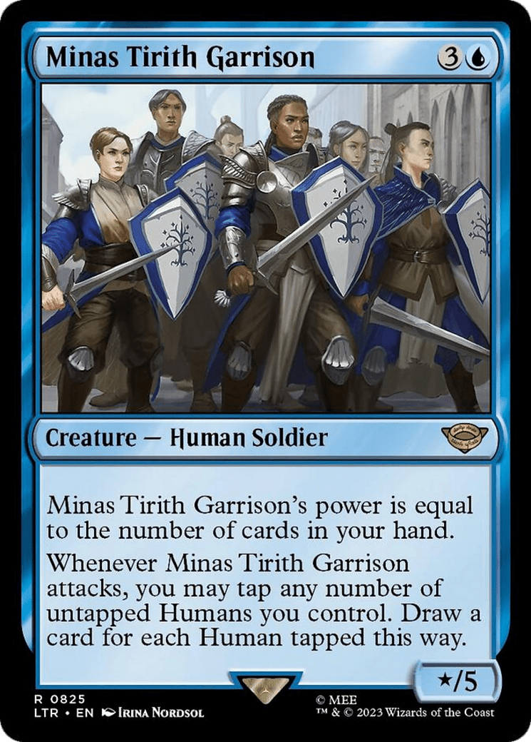 Minas Tirith Garrison [The Lord of the Rings: Tales of Middle-Earth] MTG Single Magic: The Gathering  | Multizone: Comics And Games