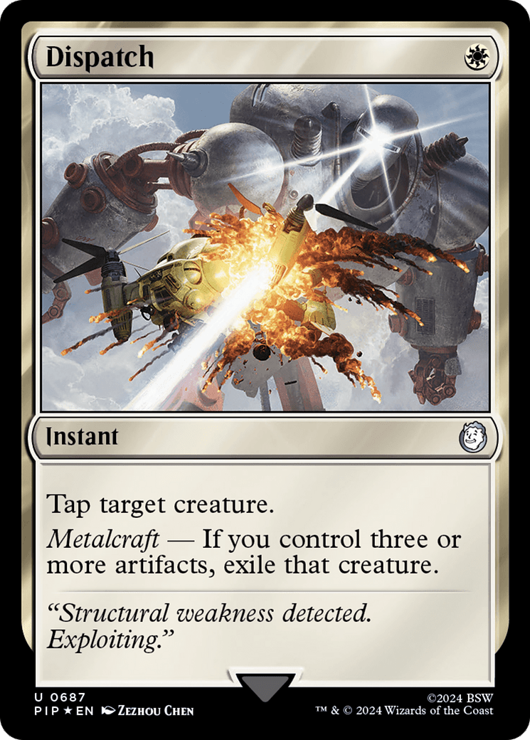 Dispatch (Surge Foil) [Fallout] MTG Single Magic: The Gathering  | Multizone: Comics And Games