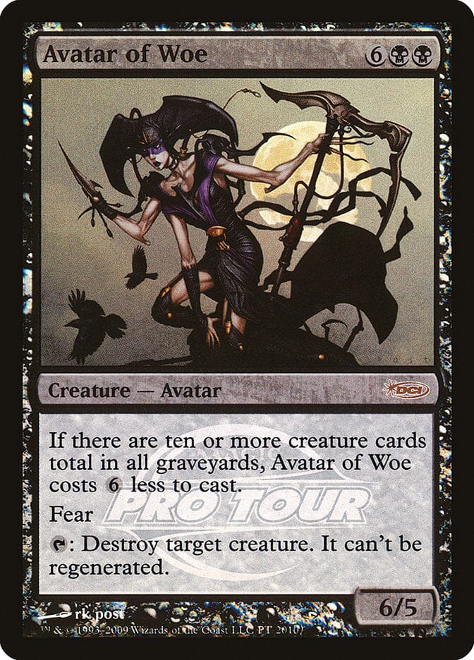 Avatar of Woe (Pro Tour) [Pro Tour Promos] MTG Single Magic: The Gathering  | Multizone: Comics And Games