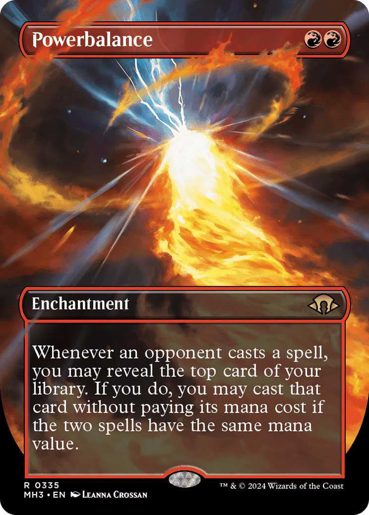 Powerbalance (Borderless) [Modern Horizons 3] MTG Single Magic: The Gathering  | Multizone: Comics And Games