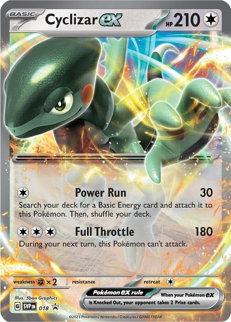 Cyclizar ex (018) (Jumbo Card) [Scarlet & Violet: Black Star Promos] Pokemon Single Pokémon  | Multizone: Comics And Games