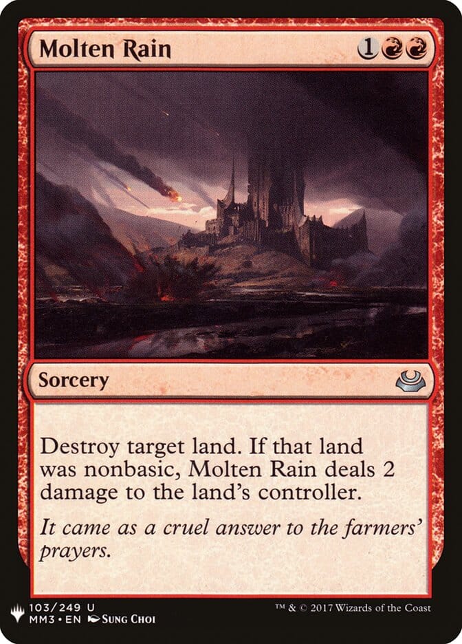 Molten Rain [Mystery Booster] MTG Single Magic: The Gathering  | Multizone: Comics And Games