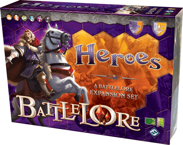 Battlelore: Heroes expansion Board Game Fantasy Flight Games  | Multizone: Comics And Games