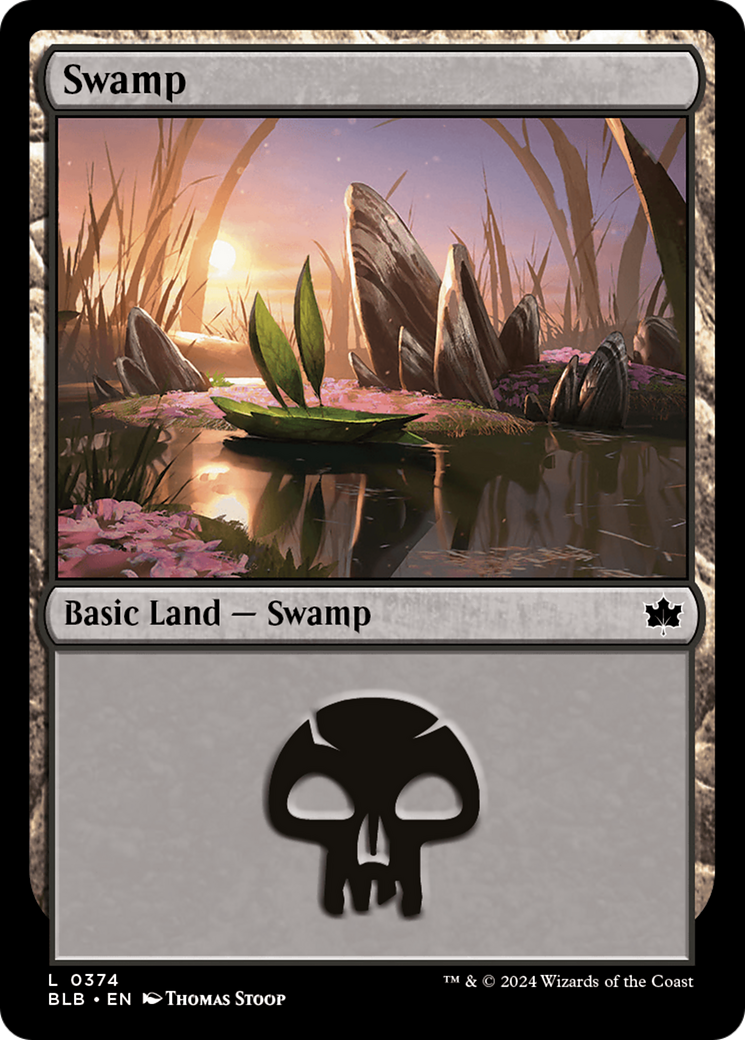 Swamp (0374) [Bloomburrow] | Multizone: Comics And Games