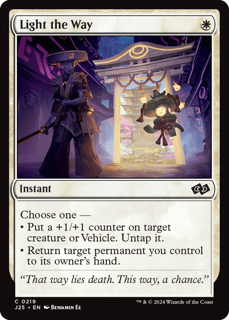Light the Way [Foundations Jumpstart] MTG Single Magic: The Gathering  | Multizone: Comics And Games