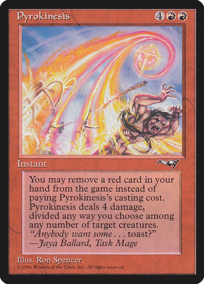 Pyrokinesis [Alliances] MTG Single Magic: The Gathering  | Multizone: Comics And Games