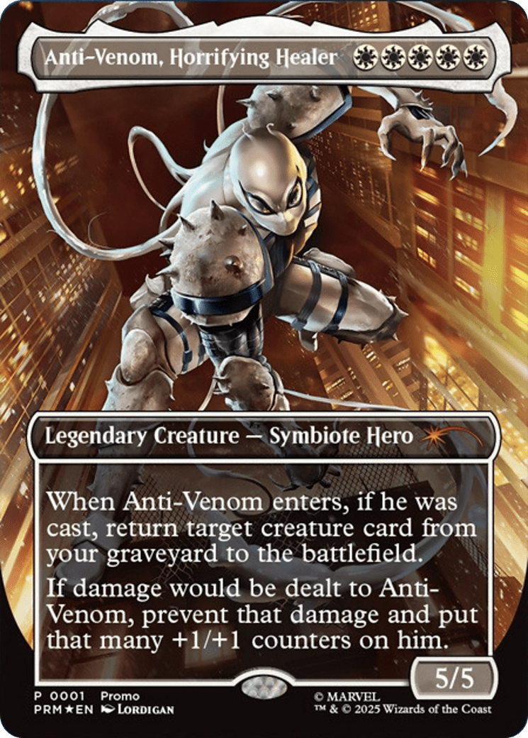 Anti-Venom, Horrifying Healer (Borderless) [Media Promos] MTG Single Magic: The Gathering  | Multizone: Comics And Games