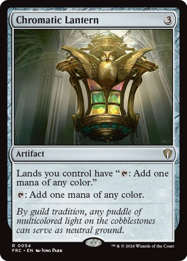 Chromatic Lantern [Reality Fracture Commander] | Multizone: Comics And Games