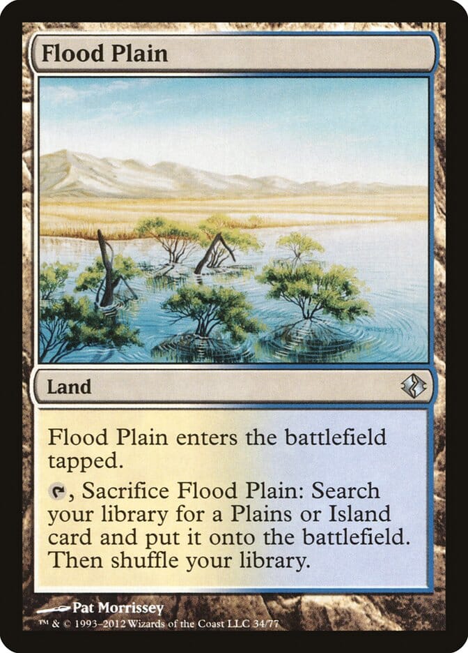Flood Plain [Duel Decks: Venser vs. Koth] MTG Single Magic: The Gathering  | Multizone: Comics And Games