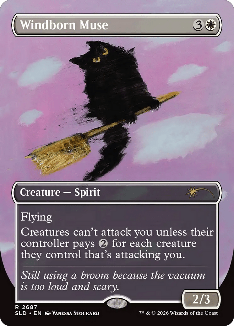 Windborn Muse [Secret Lair Drop Series] MTG Single Magic: The Gathering  | Multizone: Comics And Games