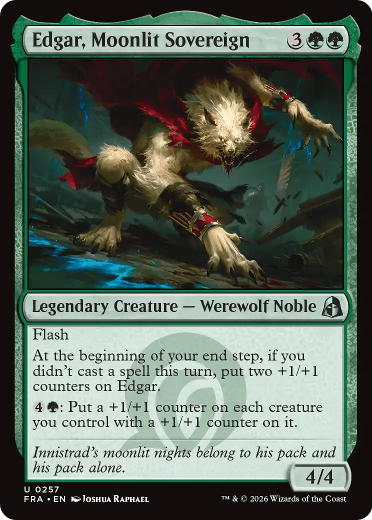 Edgar, Moonlit Sovereign [Reality Fracture] MTG Single Magic: The Gathering  | Multizone: Comics And Games