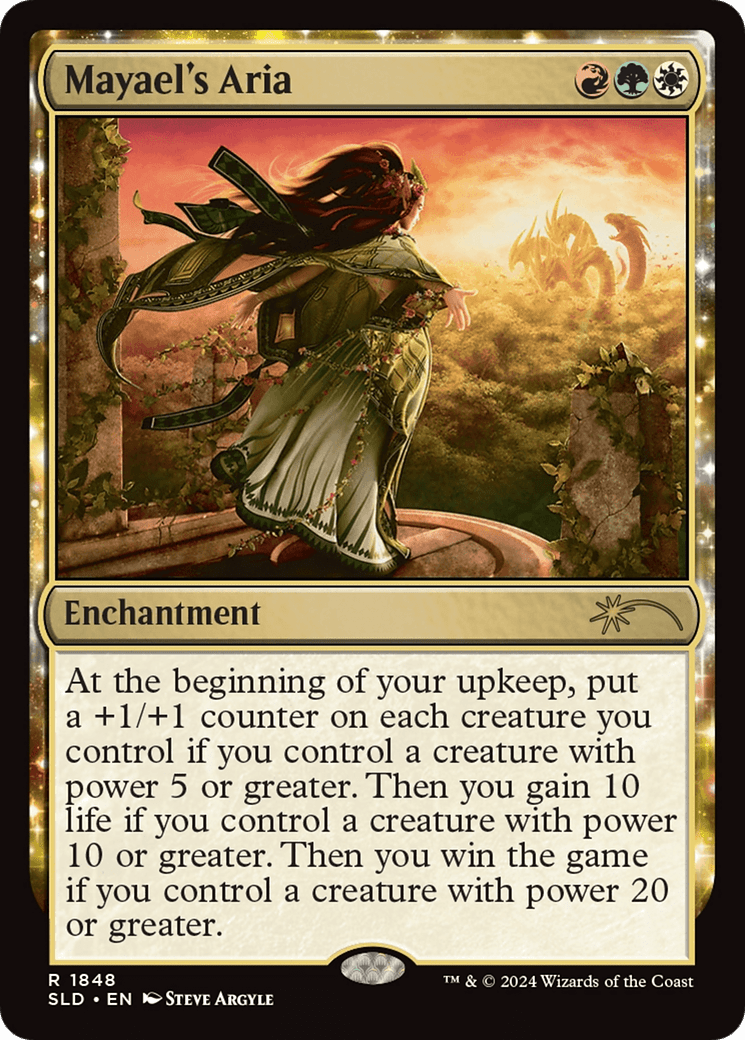 Mayael's Aria [Secret Lair Drop Series] MTG Single Magic: The Gathering  | Multizone: Comics And Games