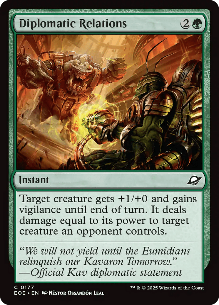 Diplomatic Relations [Edge of Eternities] MTG Single Magic: The Gathering  | Multizone: Comics And Games