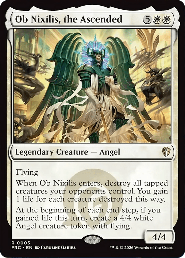 Ob Nixilis, the Ascended [Reality Fracture Commander] MTG Single Magic: The Gathering  | Multizone: Comics And Games