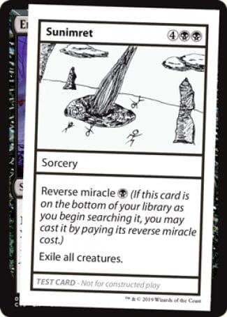 Sunimret (2021 Edition) [Mystery Booster Playtest Cards] MTG Single Magic: The Gathering  | Multizone: Comics And Games