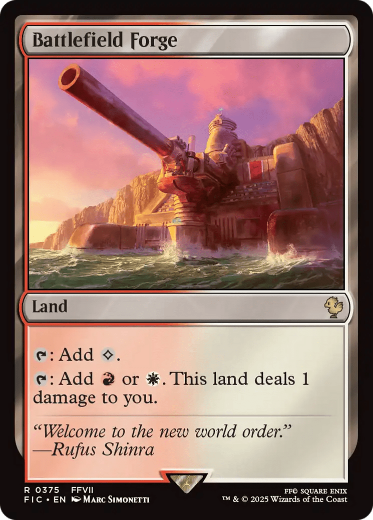 Battlefield Forge [FINAL FANTASY Commander] MTG Single Magic: The Gathering  | Multizone: Comics And Games