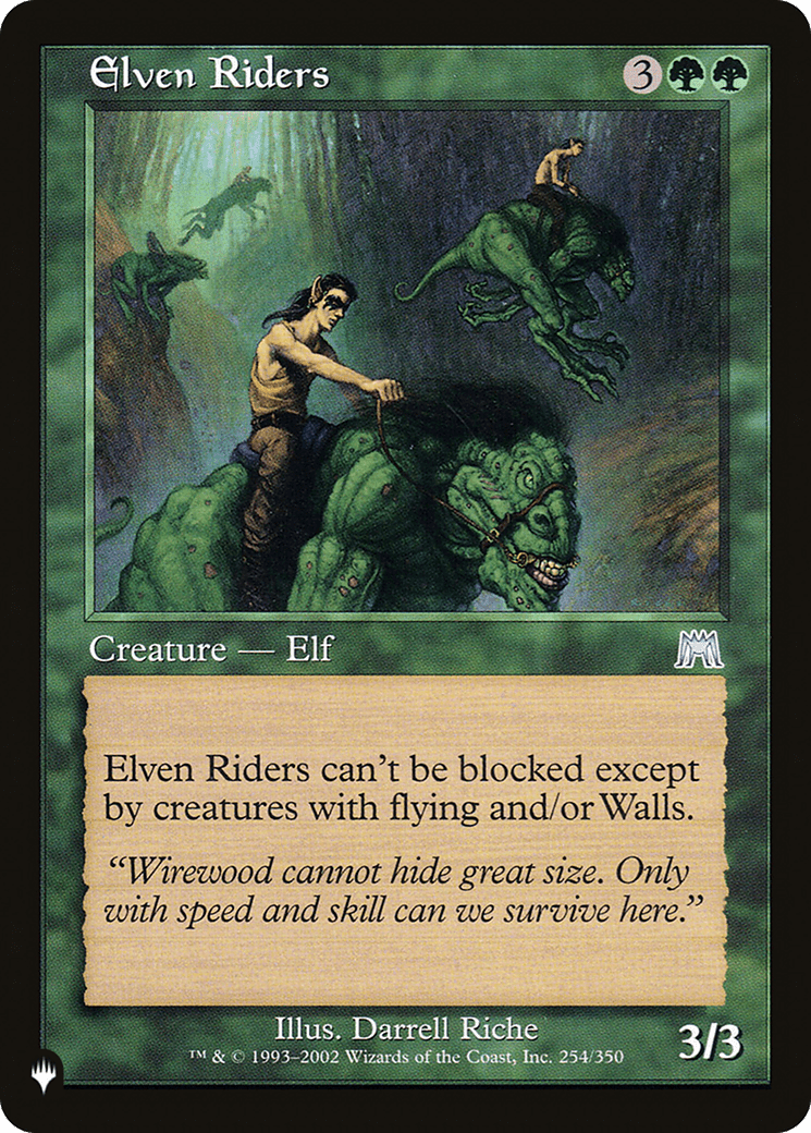 Elven Riders [The List] MTG Single Magic: The Gathering  | Multizone: Comics And Games