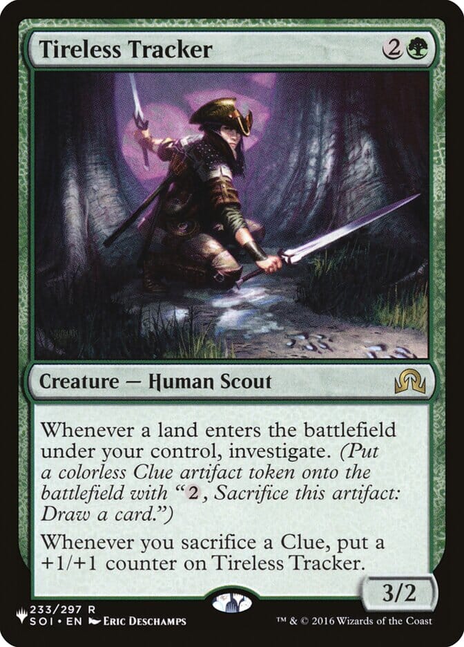 Tireless Tracker [The List] MTG Single Magic: The Gathering  | Multizone: Comics And Games