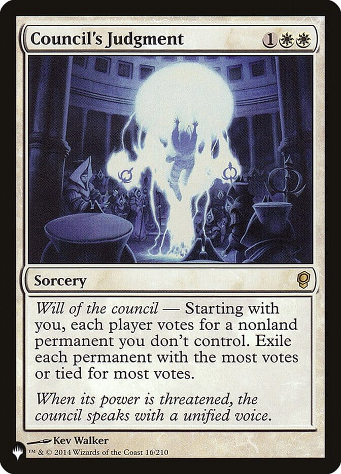 Council's Judgment [The List] MTG Single Magic: The Gathering  | Multizone: Comics And Games