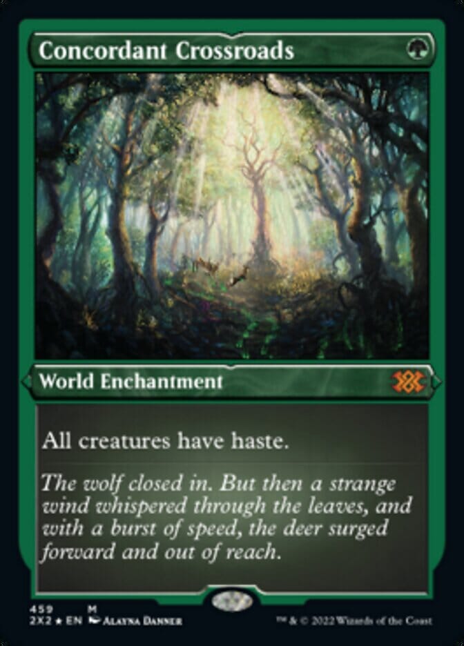 Concordant Crossroads (Foil Etched) [Double Masters 2022] MTG Single Magic: The Gathering  | Multizone: Comics And Games