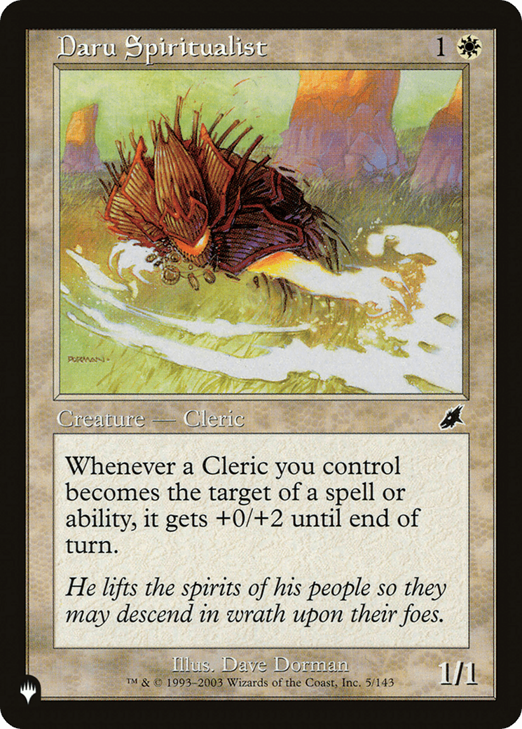 Daru Spiritualist [The List] MTG Single Magic: The Gathering  | Multizone: Comics And Games