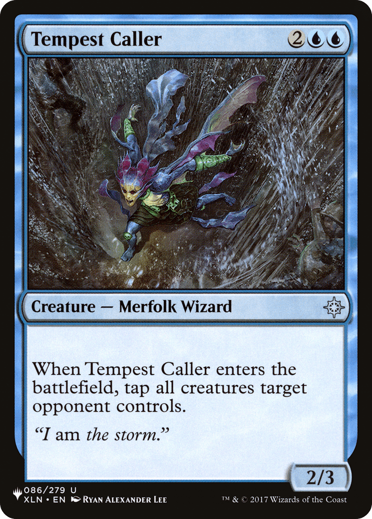 Tempest Caller [The List] MTG Single Magic: The Gathering  | Multizone: Comics And Games