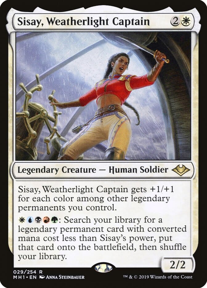 Sisay, Weatherlight Captain [Modern Horizons] MTG Single Magic: The Gathering  | Multizone: Comics And Games