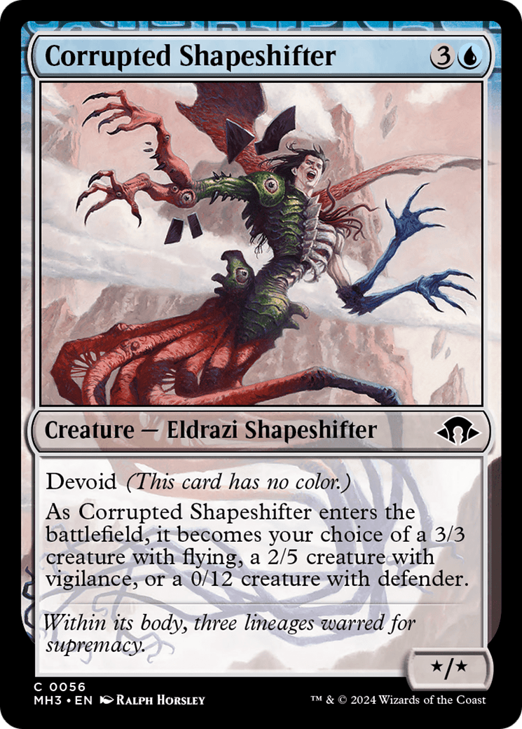 Corrupted Shapeshifter [Modern Horizons 3] MTG Single Magic: The Gathering  | Multizone: Comics And Games