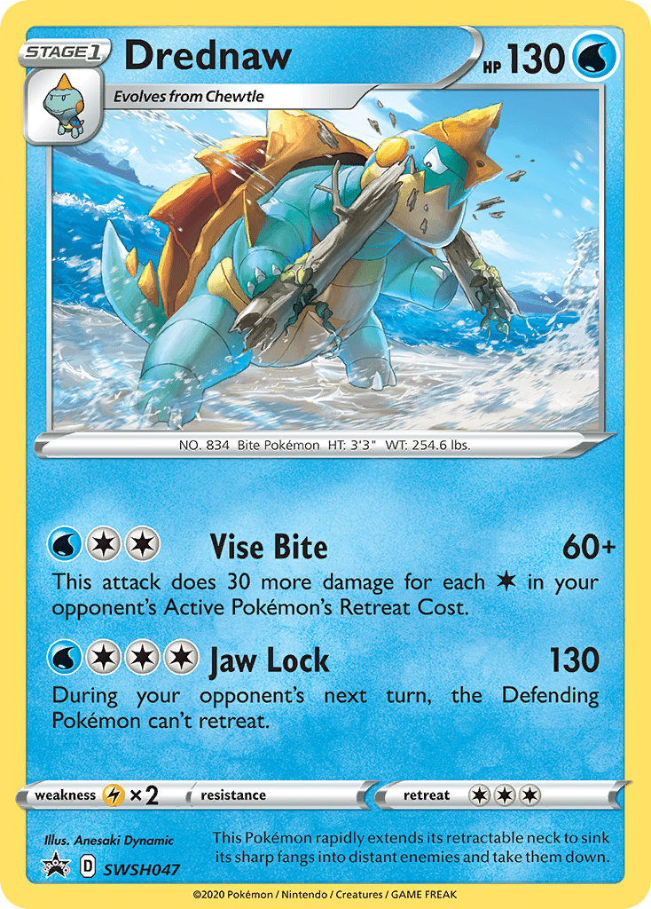 Drednaw (SWSH047) [Sword & Shield: Black Star Promos] Pokemon Single Pokémon  | Multizone: Comics And Games