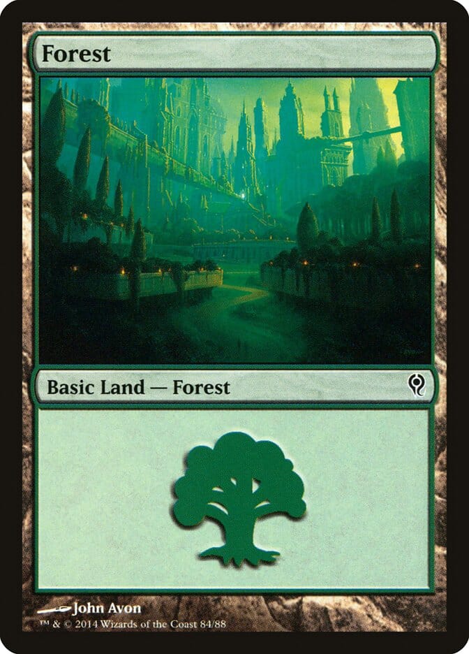 Forest (84) [Duel Decks: Jace vs. Vraska] MTG Single Magic: The Gathering  | Multizone: Comics And Games
