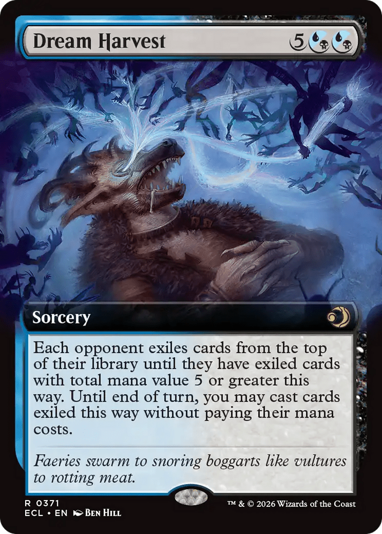 Dream Harvest (Extended Art) [Lorwyn Eclipsed] MTG Single Magic: The Gathering  | Multizone: Comics And Games