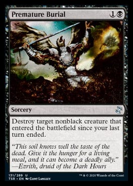 Premature Burial [Time Spiral Remastered] MTG Single Magic: The Gathering  | Multizone: Comics And Games