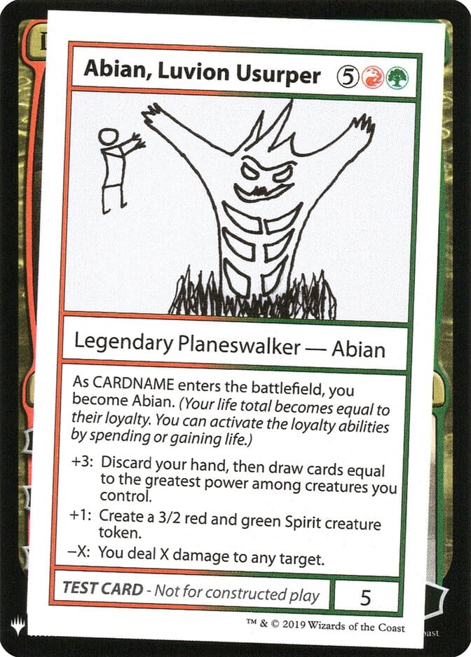 Abian, Luvion Usurper [Mystery Booster Playtest Cards] MTG Single Magic: The Gathering  | Multizone: Comics And Games