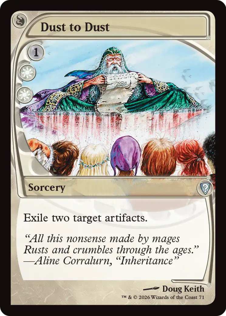Dust to Dust (Future Sight) [Mystery Booster: Commander Edition] | Multizone: Comics And Games