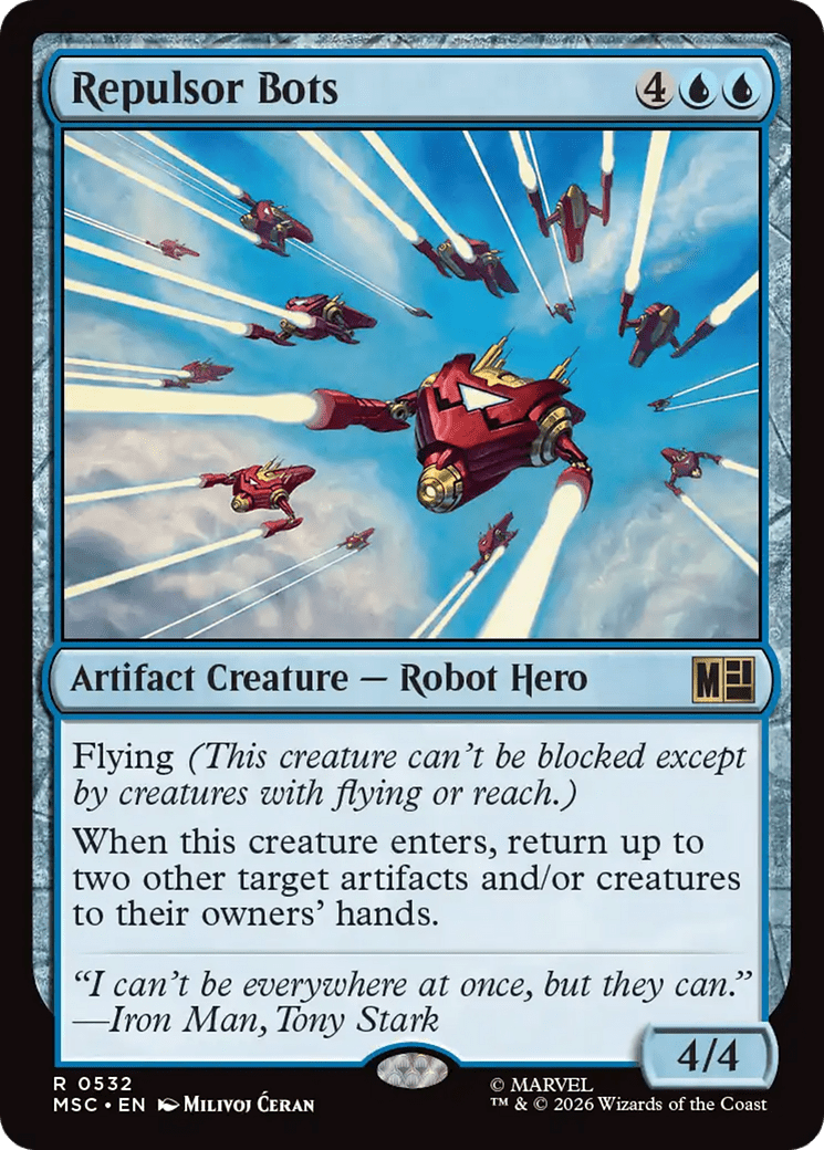 Repulsor Bots [Marvel Super Heroes Commander] MTG Single Magic: The Gathering  | Multizone: Comics And Games
