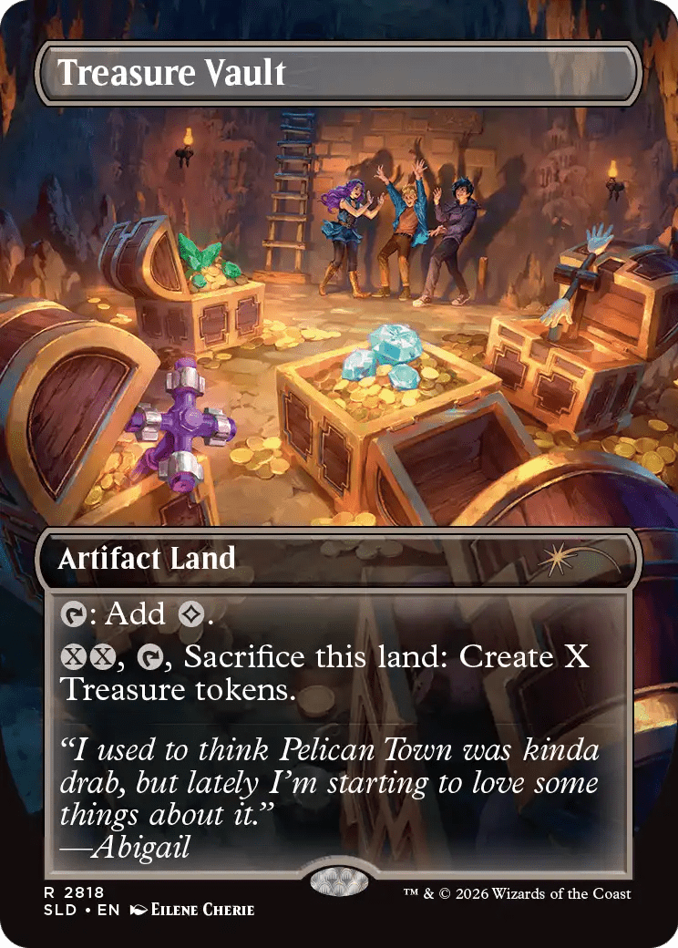 Treasure Vault [Secret Lair Drop Series] MTG Single Magic: The Gathering  | Multizone: Comics And Games