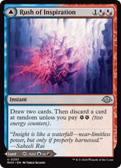 Rush of Inspiration // Crackling Falls [Modern Horizons 3] MTG Single Magic: The Gathering  | Multizone: Comics And Games