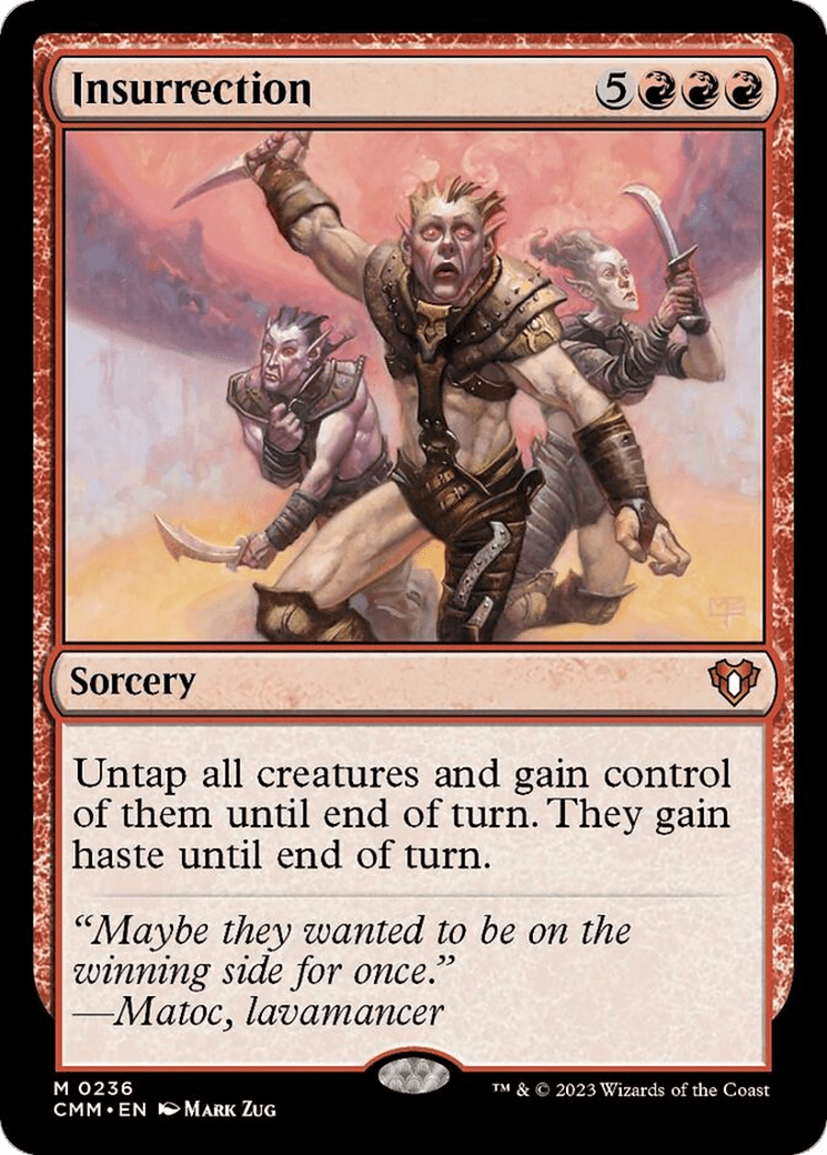 Insurrection [Commander Masters] MTG Single Magic: The Gathering  | Multizone: Comics And Games