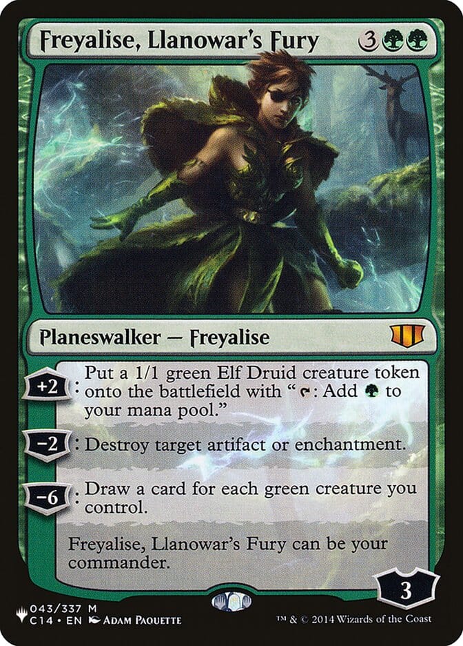 Freyalise, Llanowar's Fury [The List] MTG Single Magic: The Gathering  | Multizone: Comics And Games