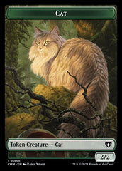 Eldrazi // Cat (0030) Double-Sided Token [Commander Masters Tokens] MTG Single Magic: The Gathering  | Multizone: Comics And Games