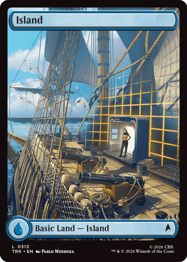 Island (0313) [Star Trek] MTG Single Magic: The Gathering  | Multizone: Comics And Games